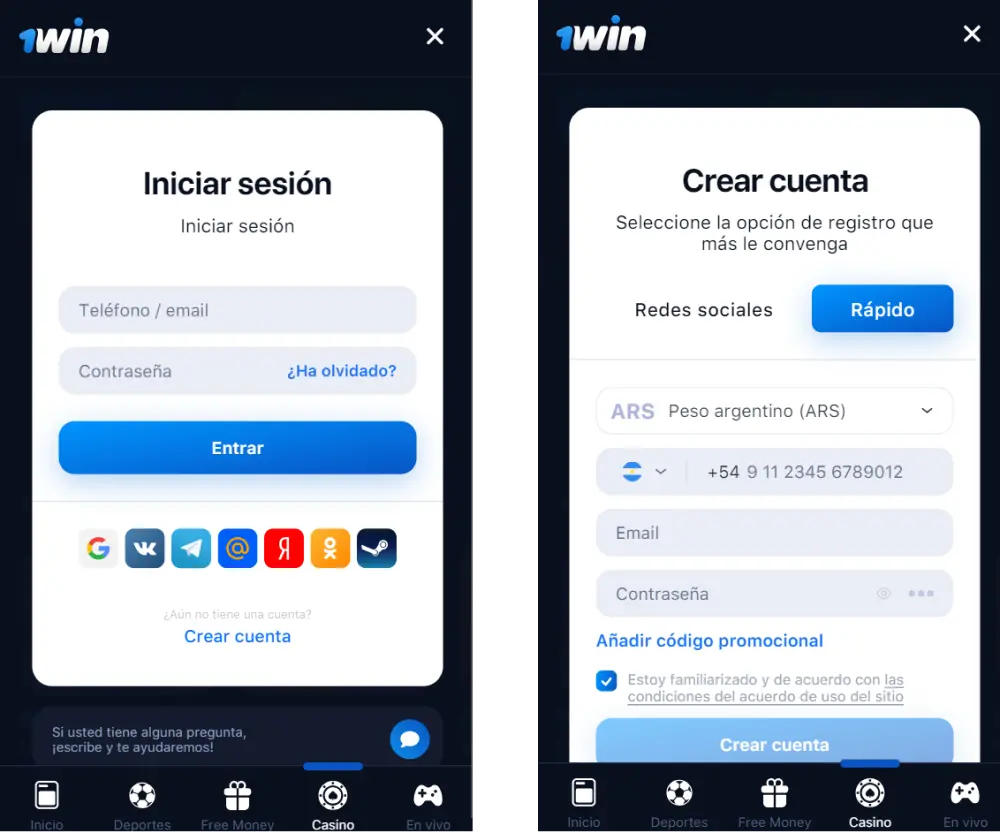 Descargar 1Win APK para Android 1Win APK